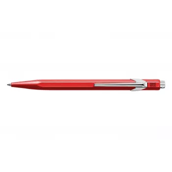 Caran d'Ache 849 Classic Line kuulakärkikynä, punainen runko, sininen muste, medium 849.070