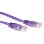 ACT IB4715 Cat5e U/UTP verkkokaapeli, RJ45, violetti, 15 m