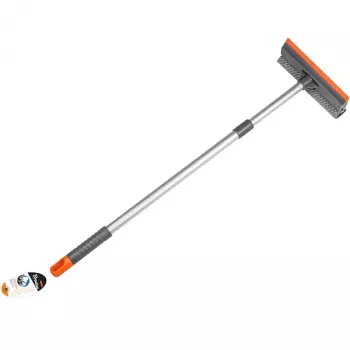 Bradas ES2110 teleskooppinen auton ikkunanpesin sienellä ja kumilastalla, 600-950 mm, 200 mm sienen leveys