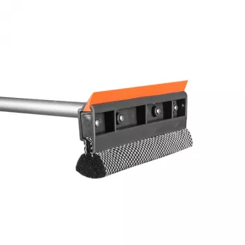 Bradas ES2110 teleskooppinen auton ikkunanpesin sienellä ja kumilastalla, 600-950 mm, 200 mm sienen leveys