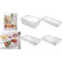 Metaltex Frigo-System järjestelijä, pieni, kannella, läpinäkyvä, polystyreeni PS, 1 kpl (235412000)