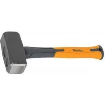 Bradas DIY-HF5100 moskavasarа, 1000 g pää, antrasiitti/oranssi, 280 mm lasikuituvarsі luistamaton TPR-kahva, 1 kpl