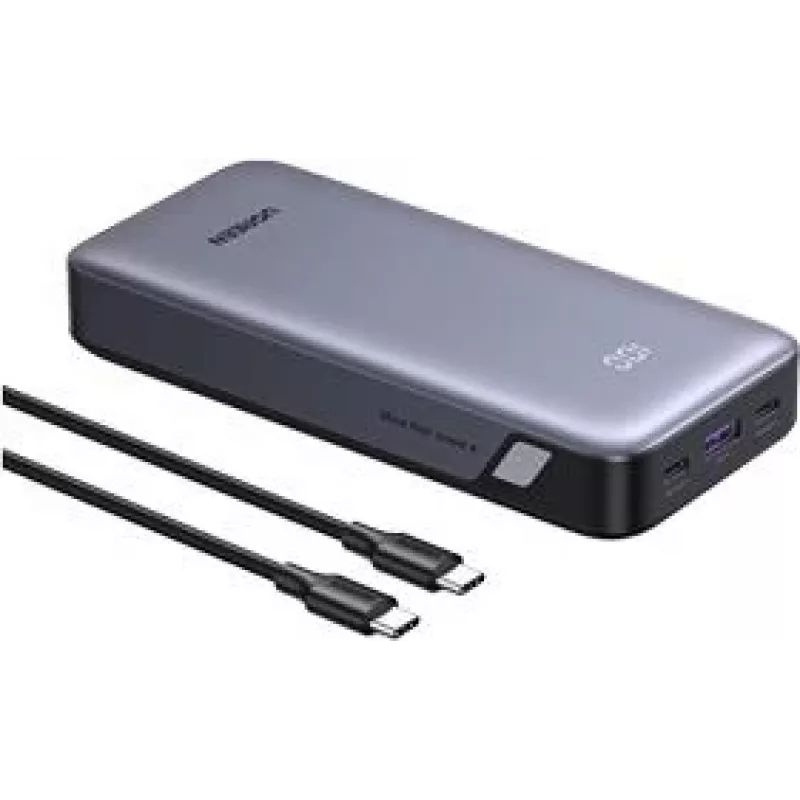 UGREEN 20000 mAh varavirtalähde 67W kaksisuuntainen pikalataus harmaa, yleinen (55996)