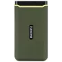 Transcend ESD380C kannettava SSD - 2TB, USB 3.2 Gen 2x2, armeijanvihreä TD-TS2TESD380C