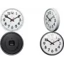 NEXTIME NXT kvartsiseinä kello 260 mm musta kotelo valkoinen kellotaulu 7308ZW