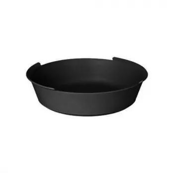 PAPSTAR Circulware kertakäyttöastia, pyöreä, 800 ml, musta, polypropeeni 30 % mineraalitäyteaineilla, 1 kpl (97018)