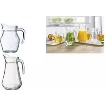 Esmeyer Arcoroc ARC lasikannu, 1,0 L, karkaistu lasi, ilman kantta, 6 kpl:n pakkaus (410-018)