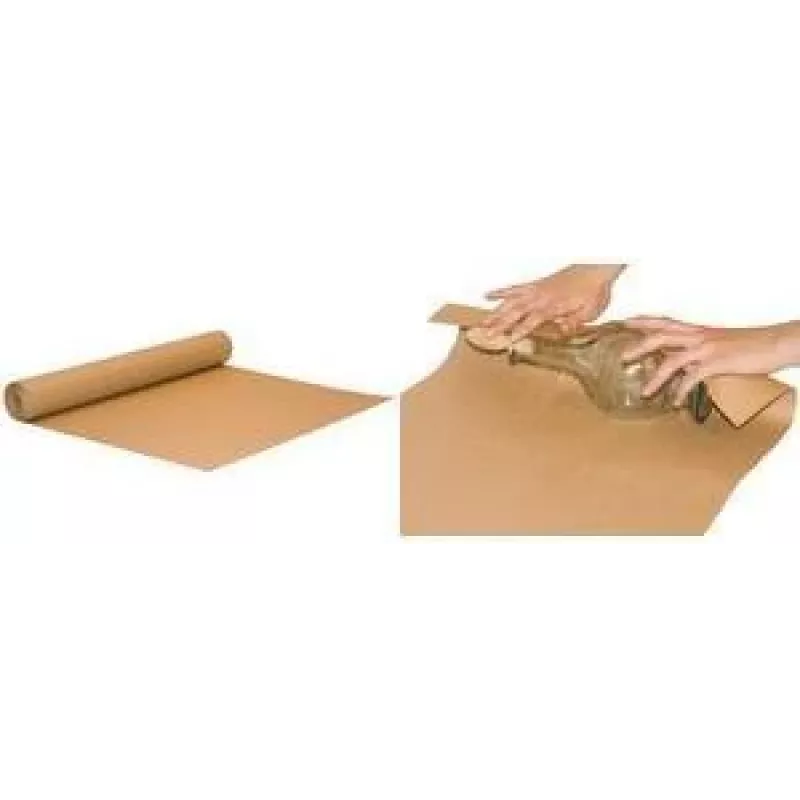 RAADHUIS kraftpaperirulla, 500 mm x 250 m, 70 g/m², ruskea raidallinen, 1 kpl RD-351182
