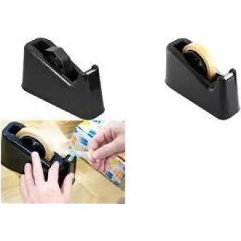 RAADHUIS pöytäteippikone B2, täyttämätön, musta, liukumaton alusta, teipille enintään 19 mm (RD-3836200)