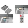 Metaltex Gravity-Soap saippua-astia, harmaa, PEVA/EVA, käännettävä, 1 kpl 297019000