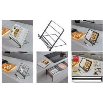 Metaltex Tokyo LAVA keittokirjateline mattamusta 352918000