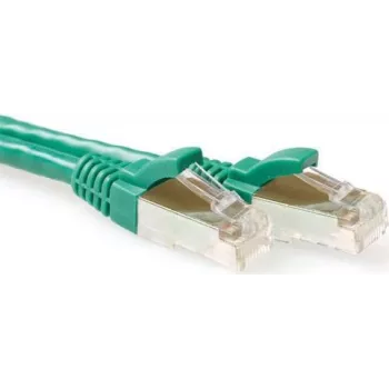 ACT CAT6A S/FTP LSZH Snagless verkkokaapeli, 25 m, vihreä FB7725