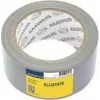 RAADHUIS kangasteippi, 50 mm x 50 m, hopeinen korjausteippi, käsin repäistävä – 1 rulla (RD-351312)