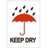 RILLPRINT KEEP DRY pysyvästi liimautuvat varoitetarrat, valkoinen/punainen/musta, 74 x 105 mm, 500 tarraa per rulla 76960