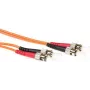 ACT 0,5m LSZH multimode 62,5/125 OM1 kuitu-patchkaapeli duplex ST/ST (RL1000)