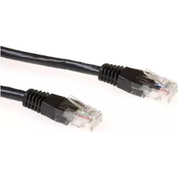 Ewent IM8910 Cat6 U/UTP -verkkokaapeli 10 m musta