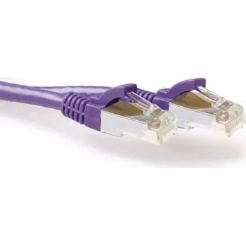 ACT FB2305 5 m Cat6a S/FTP LSZH verkkokaapeli, violetti