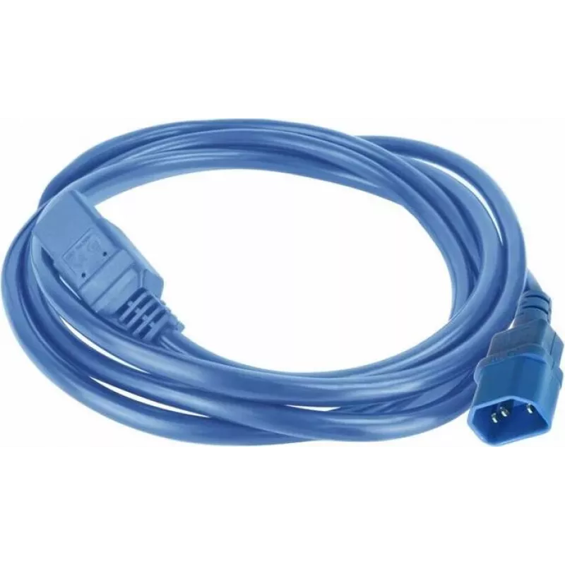 ACT virtakaapeli C14 - C21 IEC 60320 sininen 3 m (AK5384)