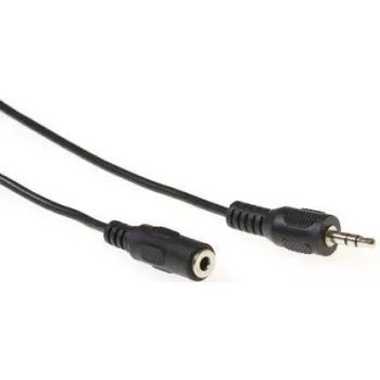 ACT AK2031 audiokaapeli 5 m 3,5 mm uros - uros musta
