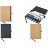KANGARO K-552341 A5-muistikirja korkkikovakannella, 96 viivoitettua arkkia, samppanja 80 g/m²
