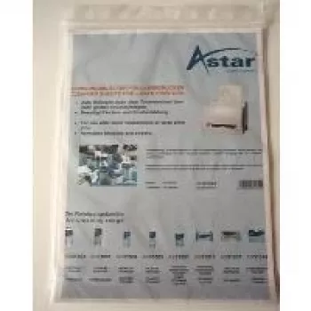 ASTAR AS31023 puhdistusarkit laser tulostimille, 10 kpl:n pakkaus, A4, poistaa väriaineen ja pölyn