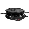 Tristar RA-2998 raclette-grilli 6 tarttumattomalla pannulla, 800 W, musta