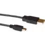 ACT SB2413 USB 2.0 -kaapeli 3 m USB-A-uros Mini-USB B -urokseen musta