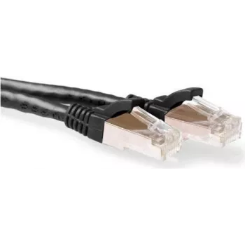 ACT 15 m CAT6a S/FTP Snagless -verkkokaapeli, musta FB6915