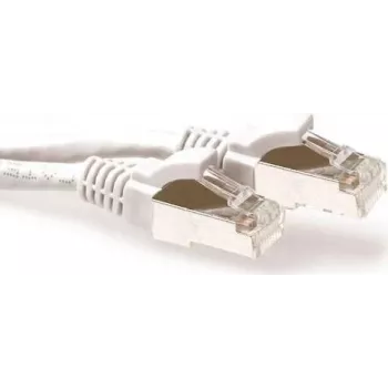 ACT 25 m LSZH S/FTP CAT6a Snagless -verkkokaapeli, valkoinen FB7325