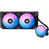 Ocypus Delta L24 ARGB V2 240mm AIO neste-CPU-jäähdytin - musta