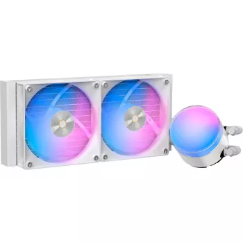 Ocypus Delta L24 ARGB V2 valkoinen 240mm AIO neste-CPU-jäähdytin