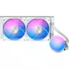 Ocypus Delta L24 ARGB V2 valkoinen 240mm AIO neste-CPU-jäähdytin