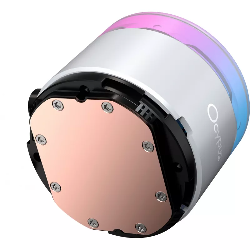 Ocypus Delta L24 ARGB V2 valkoinen 240mm AIO neste-CPU-jäähdytin