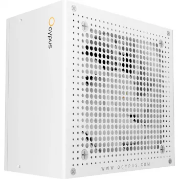 OCYPUS Iota P1000 1000W 80 PLUS Gold täysin modulaarinen ATX 3.0 virtalähde - valkoinen