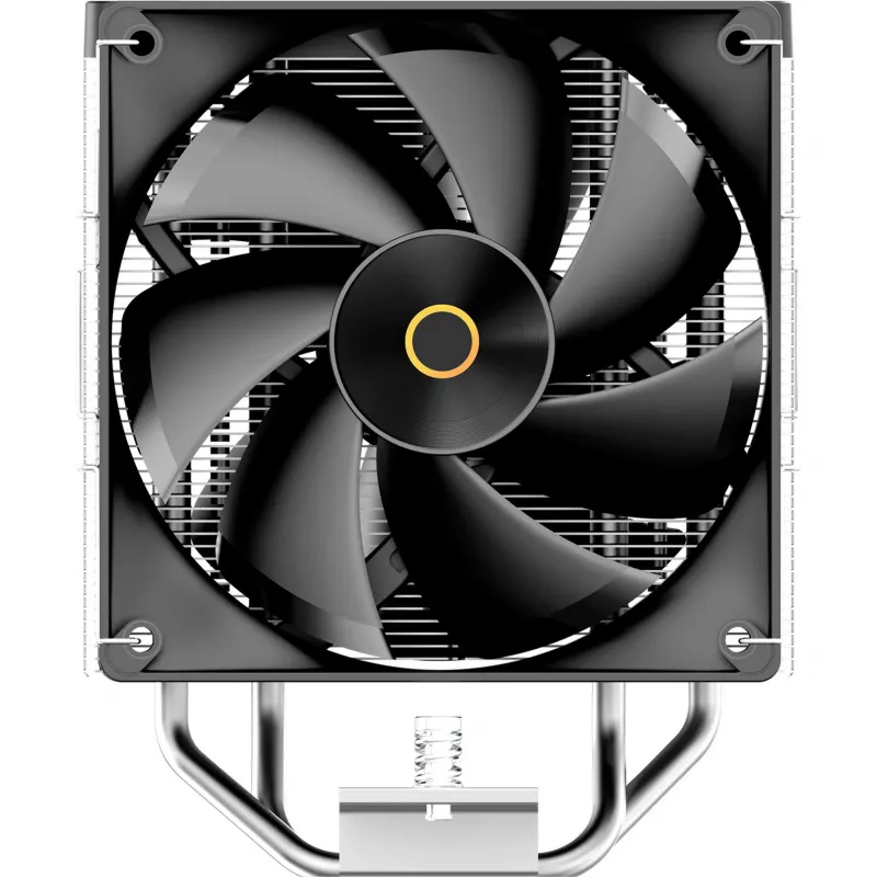 Ocypus Delta A40 Elite kaksoistuuletin musta 120 mm CPU-ilmajäähdytin