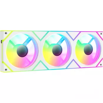 Ocypus Gamma F36 ARGB valkoinen 360mm AIO neste-CPU-jäähdytin