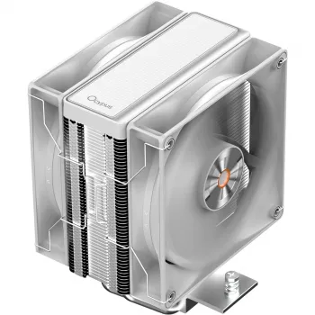 Ocypus Delta A40 Elite kaksoistuuletin valkoinen 120 mm CPU-ilmajäähdytin