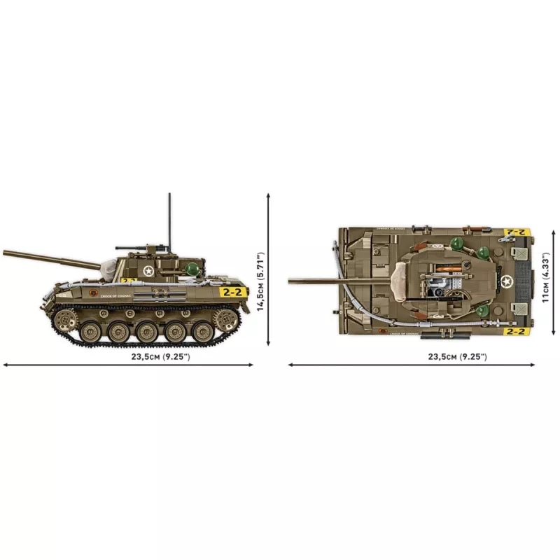 COBI Klocki M18 Hellcat 1026 rakennuspalikkaa rakennussarja