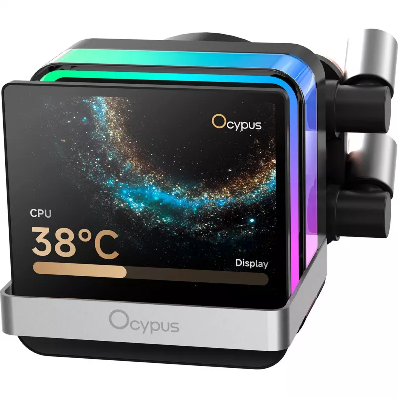 Ocypus Sigma L36 PRO AIO neste-CPU-jäähdytin 360mm ARGB musta