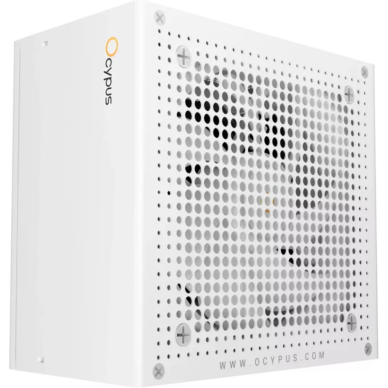 OCYPUS Iota P850 White 850W 80 PLUS Gold täysin modulaarinen ATX 3.0 virtalähde