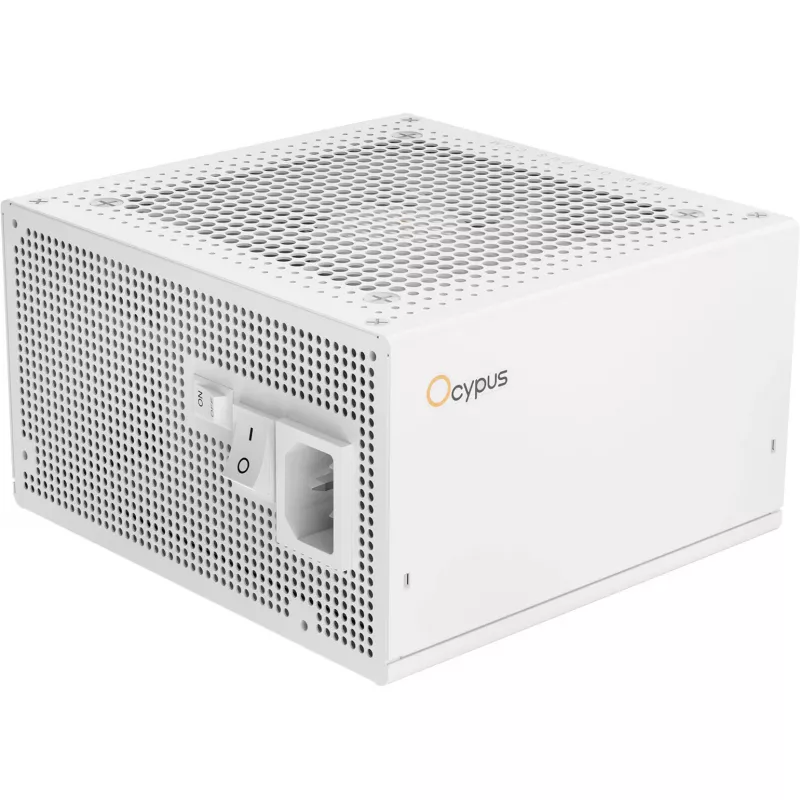 OCYPUS Iota P850 White 850W 80 PLUS Gold täysin modulaarinen ATX 3.0 virtalähde