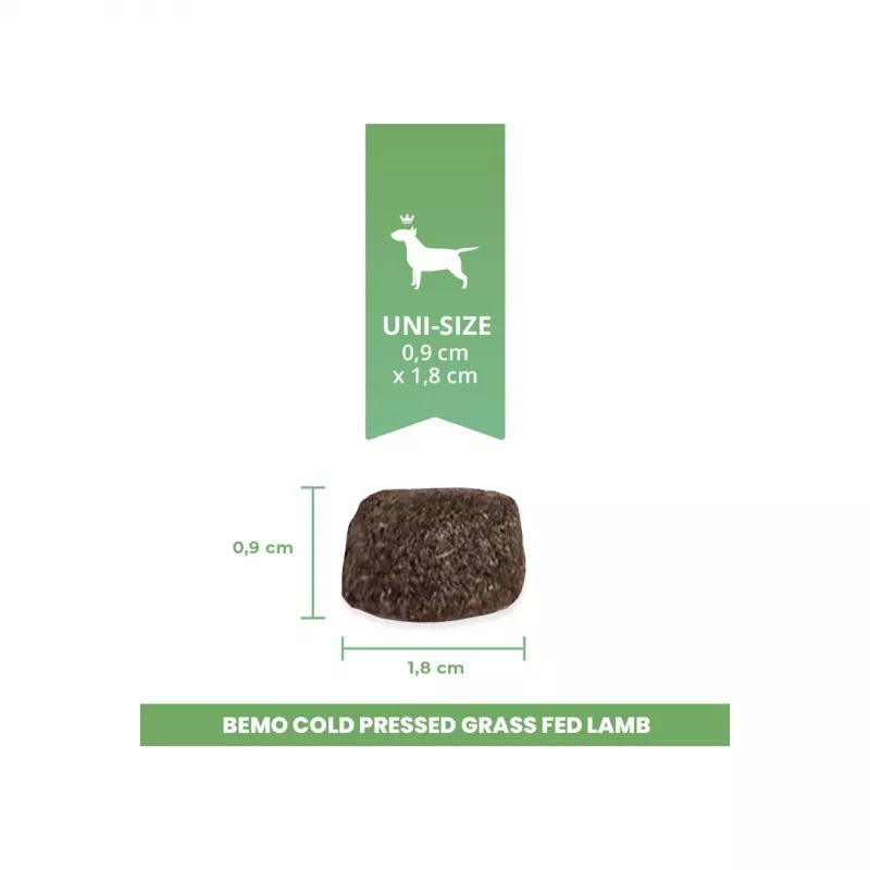 BEMO kylmäpuristettu laidunlammas - kuivaruoka koirille - 3kg