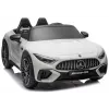 LEAN CARS Mercedes AMG SL63 paristokäyttöinen ajettava auto valkoinen