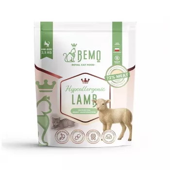 BEMO Cat Hypoallergeeninen lammas kuivaruoka kissoille 2,5 kg