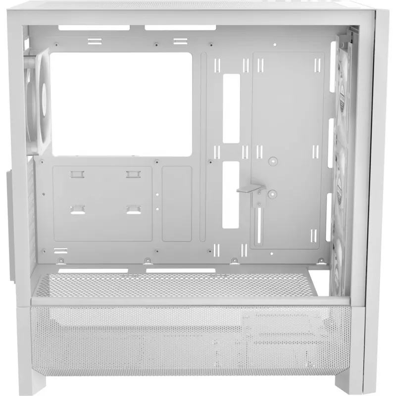 Ocypus Delta C70 ARGB valkoinen panorama-lasi Mid-Tower PC-kotelo