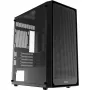 Ocypus Gamma C50 musta Mid-Tower PC-kotelo karkaistulla lasisivupaneelilla