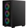 Ocypus Gamma C60 ARGB Mid-Tower PC-kotelo - karkaistu lasi, musta