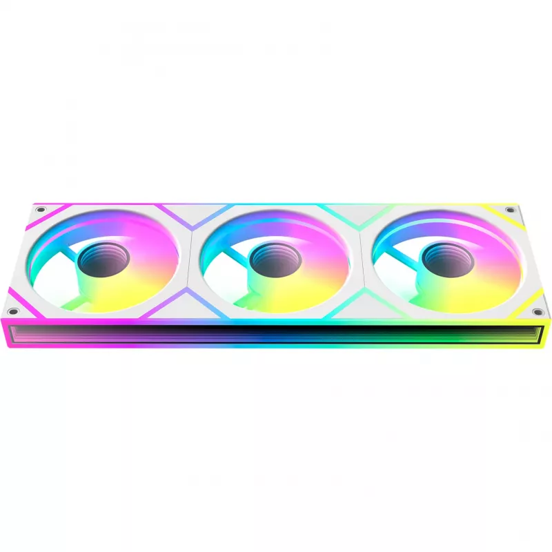 OCYPUS Gamma F36 ARGB valkoinen Reverse 360mm AIO neste-CPU-jäähdytin