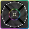 OCYPUS Sigma F12 ARGB Reverse 120mm PWM kotelotuuletin - musta