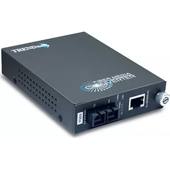 TRENDnet TFC-110S60 100 Mbps yksimuotokuitu-mediakonvertteri (SC, 60 km)